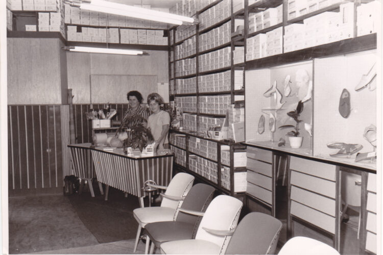 Schuhhaus Verfondern damals