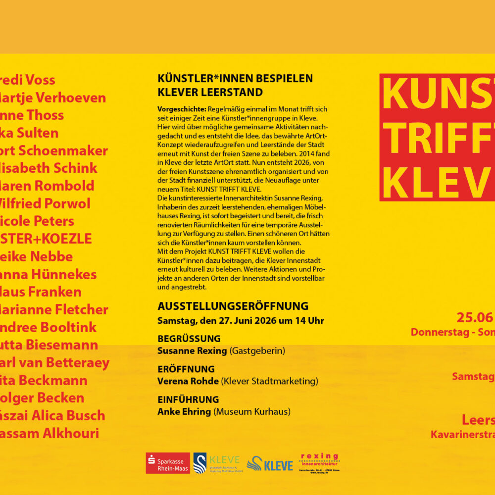 KUNST TRIFFT KLEVE