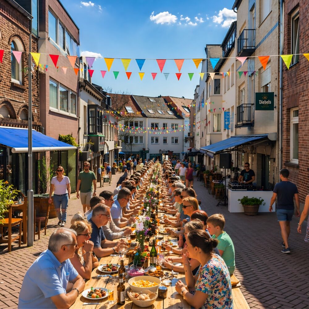 So schön könnte die Schloßstraße beim Bergfest aussehen